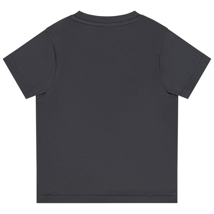 T-shirt manches courtes print fantaisie pour garçon - Gris foncé