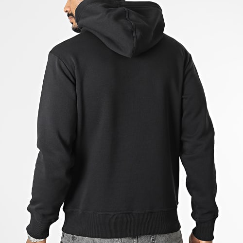Sweat Capuche Logo Tape 3252 Noir