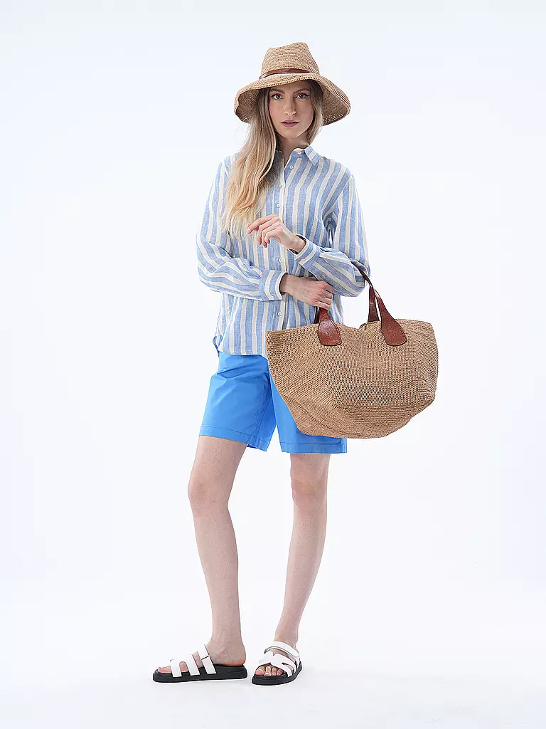 IBELIV Strohtasche - Shopper TOKYO II beige