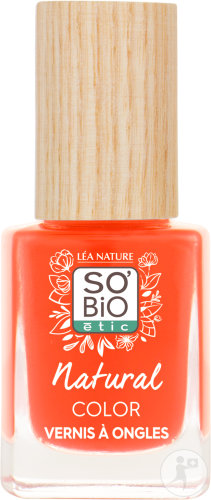 So'Bio Étic Natural Color Vernis À Ongles 30 Orange Pop Flacon 11ml