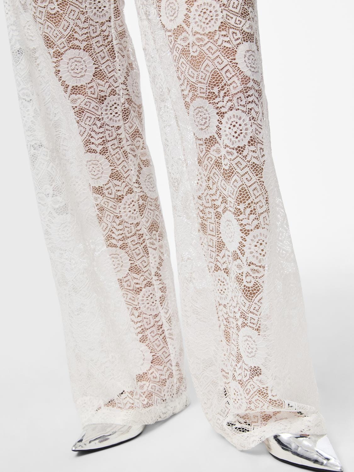 Pieces Pcolline Wide Lace Pants