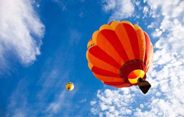 Ballonfahrt in Rapperswil als Geschenkidee