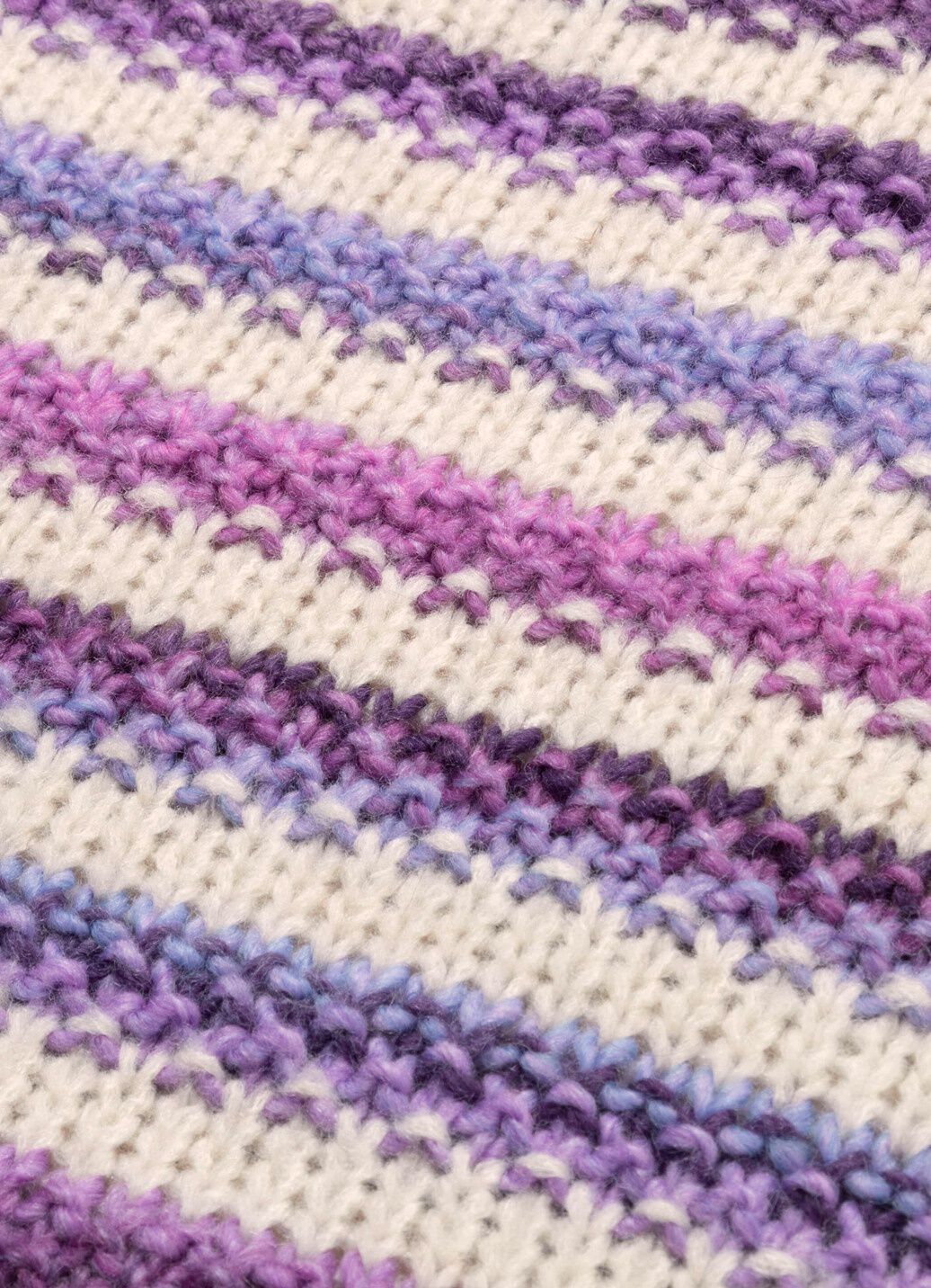 Pullover in Streifendessin
