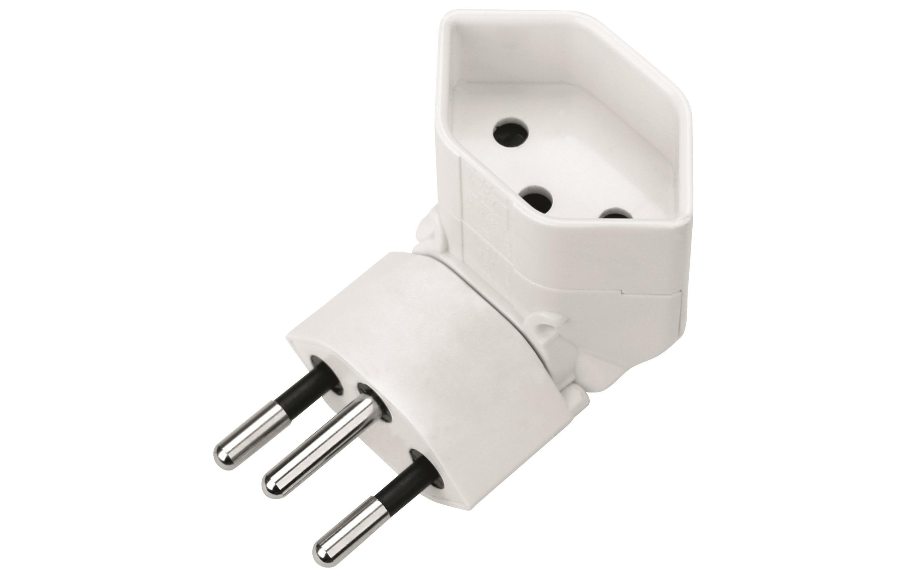 Winkelstecker Peachick Move 1Steckdosen-Winkeladapter