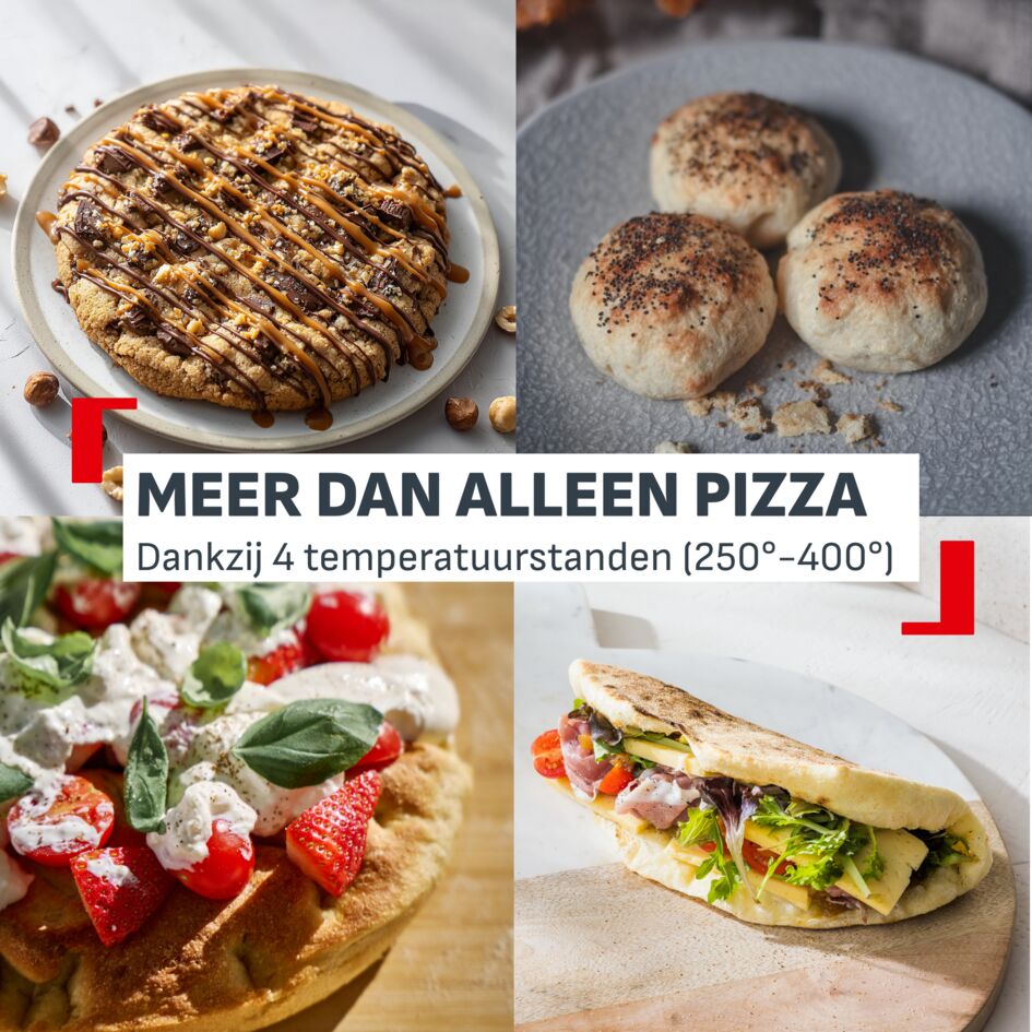 Pizza Pronto JM600T Elektrische pizza oven voor buiten