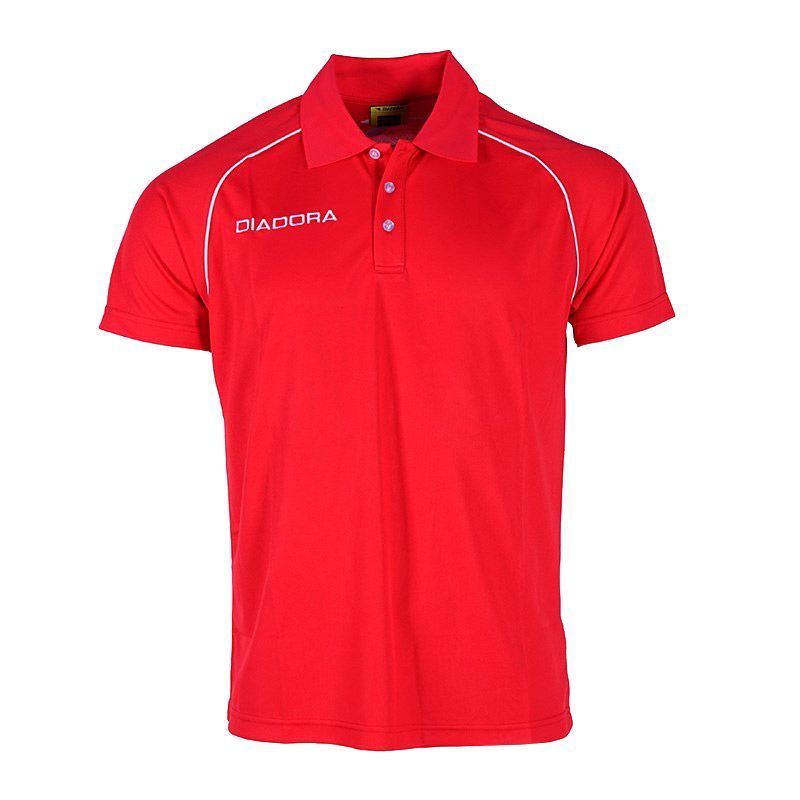 Diadora Madrid Polo - Rouge