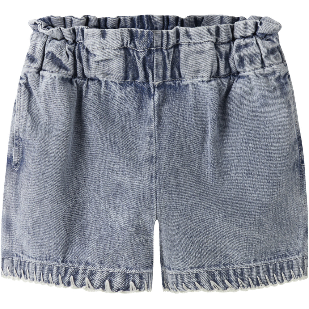 Køb Lil'Atelier Medium Blue Denim Nbffunda Loose Dnm Shorts 5552-Fd Lil