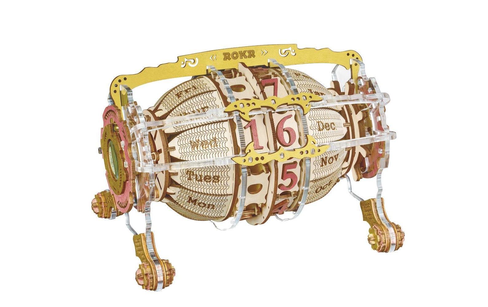 Bausatz Time Engine KalenderKalender 3D Puzzle aus Holz