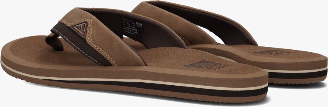 REEF cognac reef teenslippers cushion