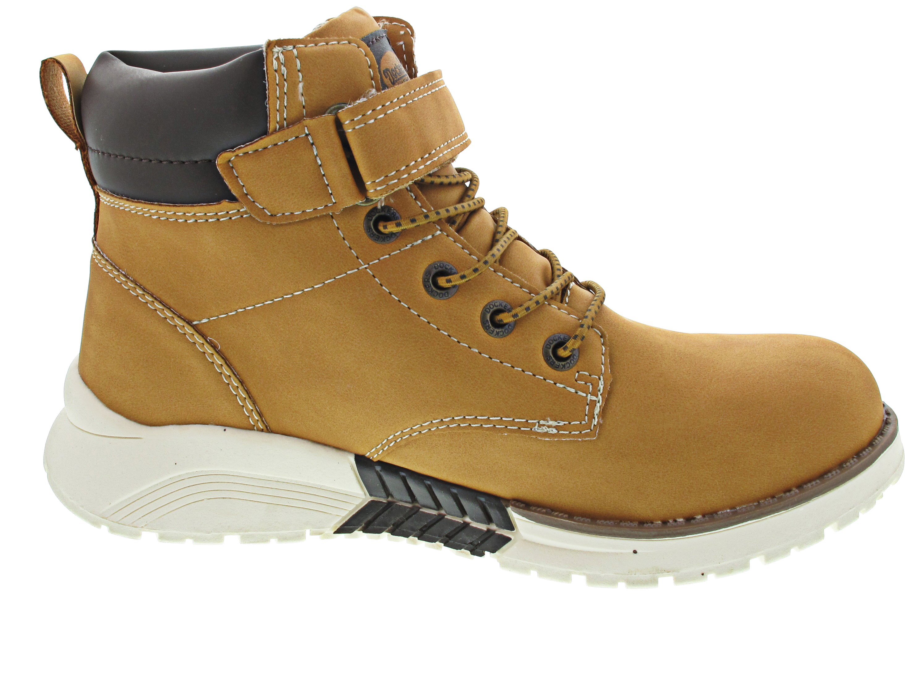 Dockers by Gerli Klettstiefel beige