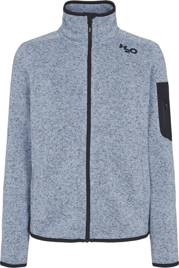 H2O Melvin Knit fleecetrøje Blå
