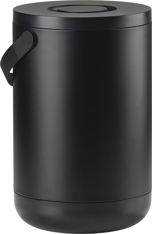 Zone Affaldsspand Circular Black Black