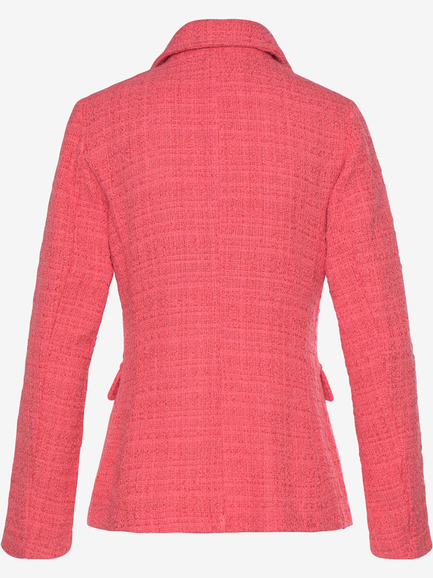 Blazer court col à revers tendance