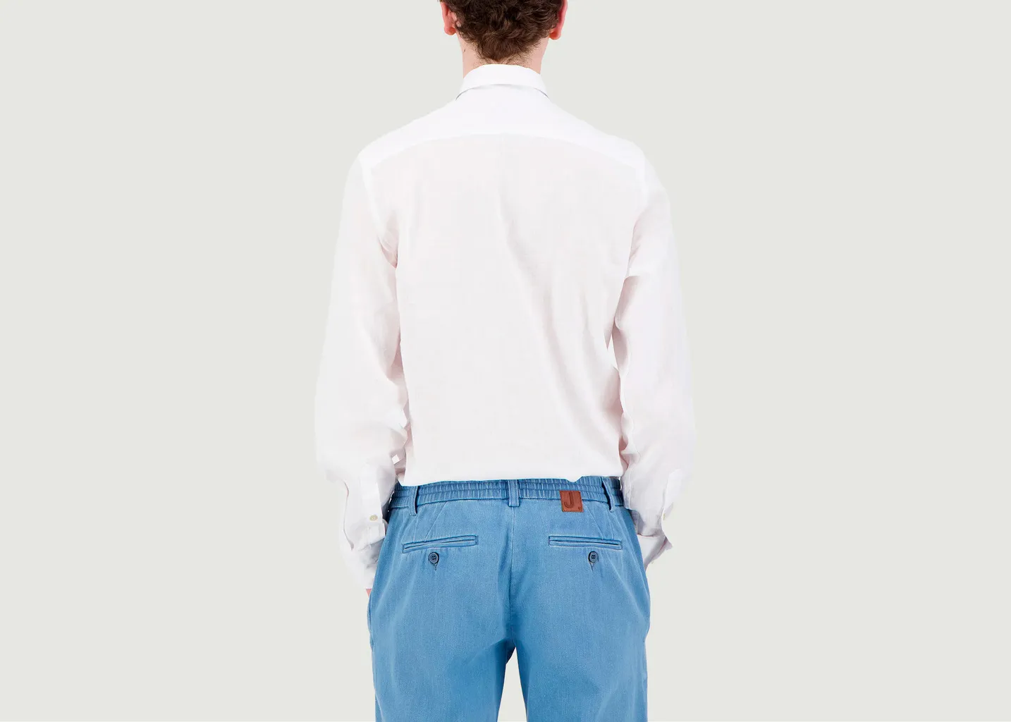 Chemise en lin coupe ajustée JagVi Rive Gauche