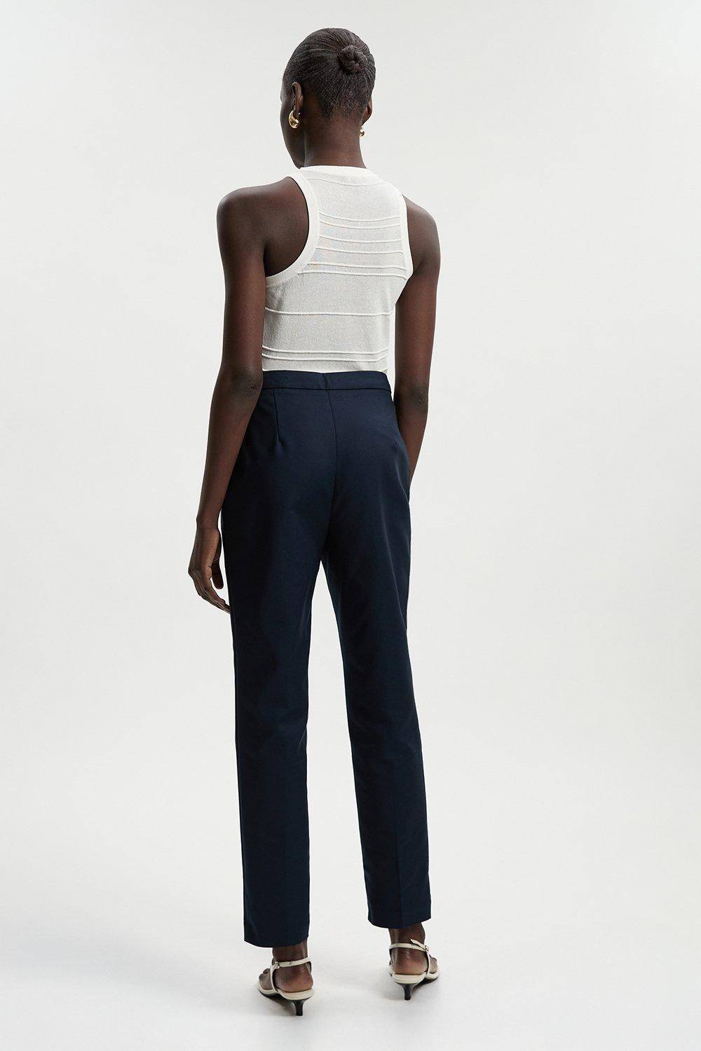 KarenMillen Pantalon Tissé Techno Essentiel