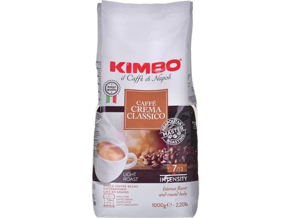 Kawa Kimbo Caffe Crema Classico 1 kg beholder