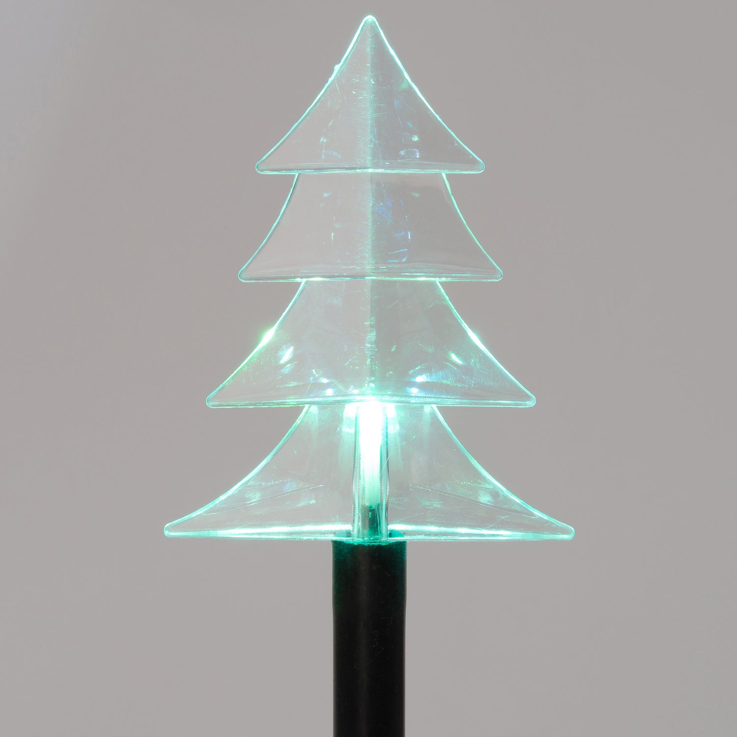 Intratuin tuinsteker kerstboom met 5 lampjes warm wit 9 x 1 x 37 cm 5 stuks