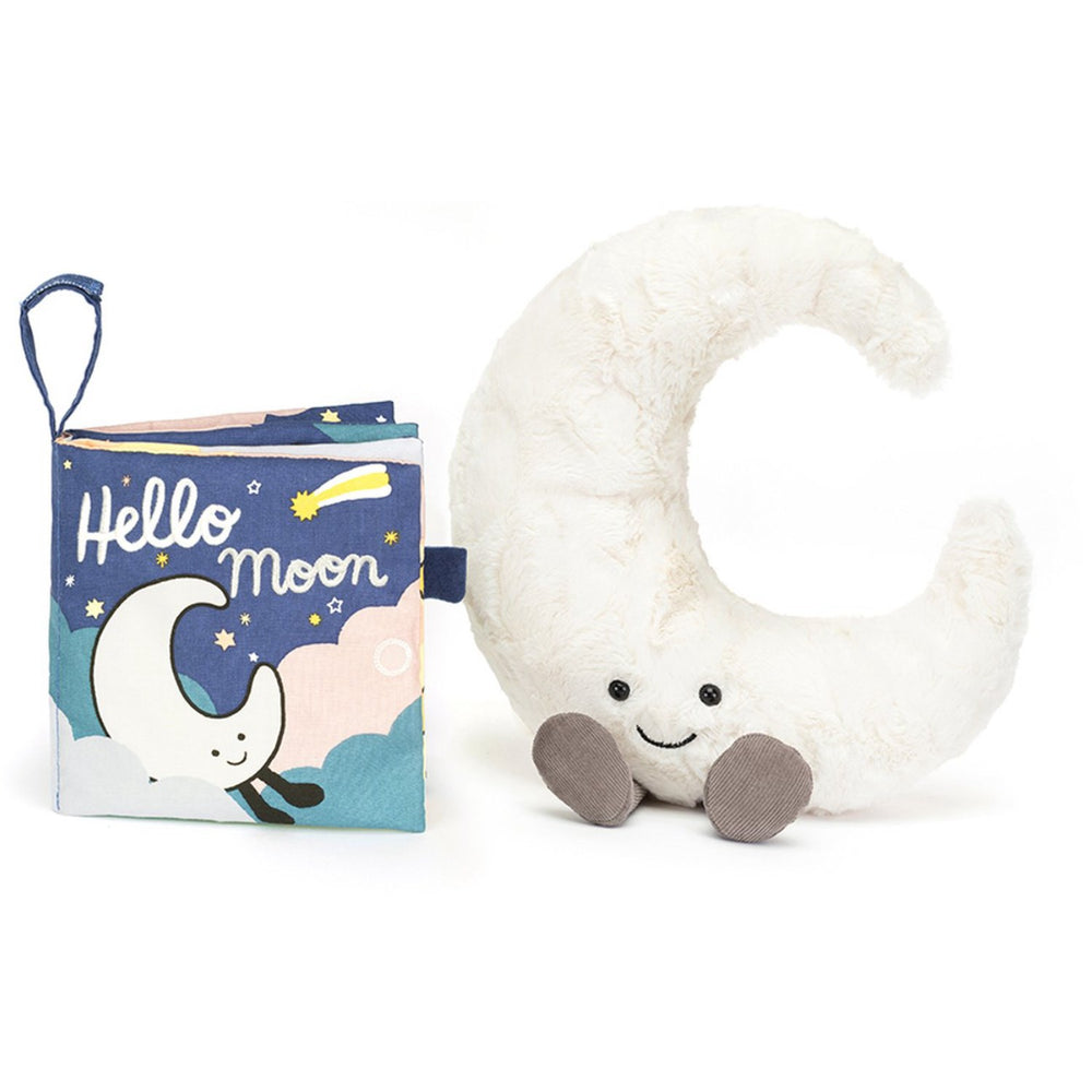 Køb Jellycat Hello Moon Stof Bog 18 cm