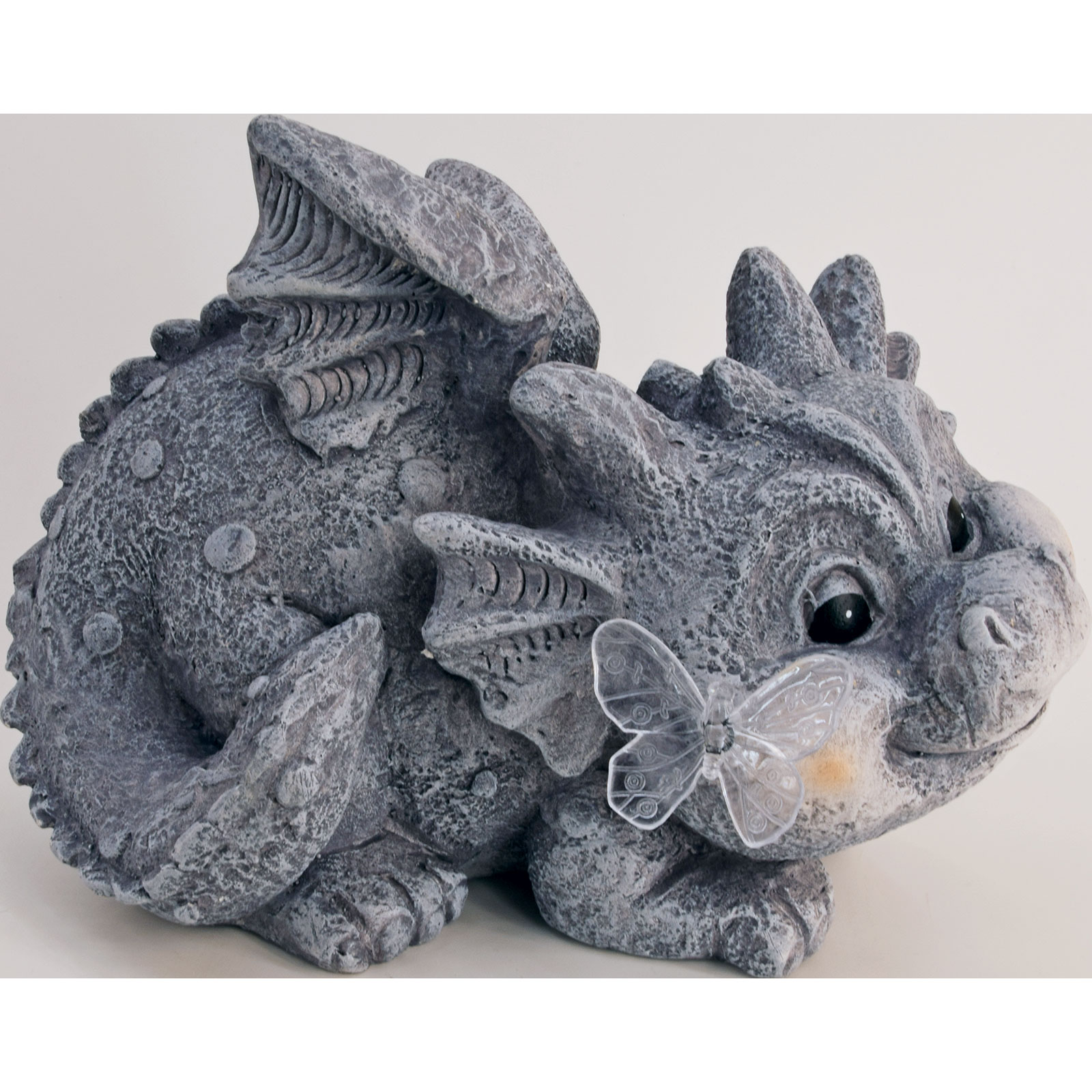 Gargoyle - grau - LED-Solar
