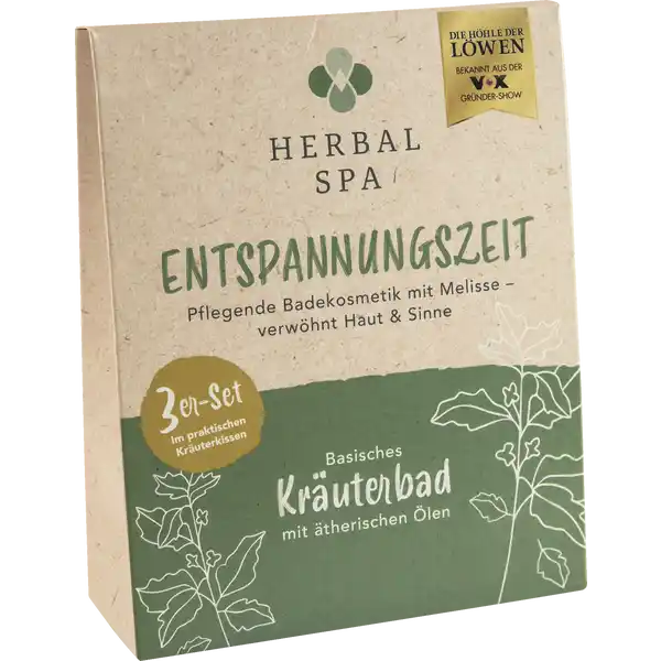 Basisches Kräuterbad Entspannungszeit