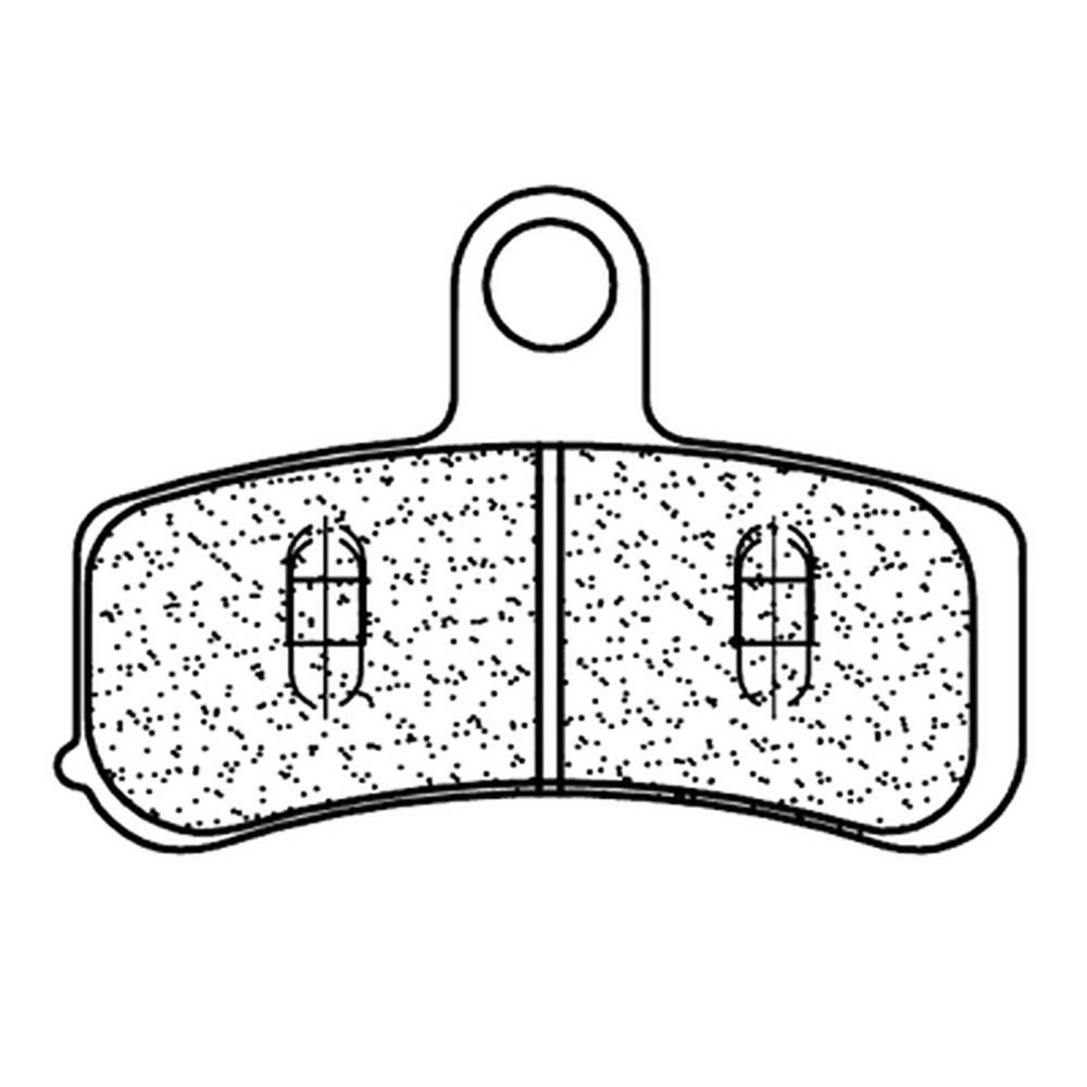 Cl brakes - Plaquettes de frein Route métal fritté - 1212A3+