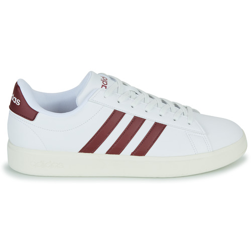 Adidas Sportswear - GRAND COURT 2.0 - Blanc / Bordeaux