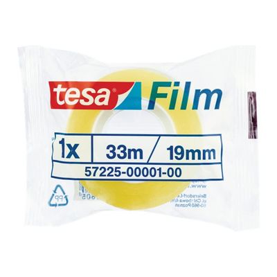 Tesa - Ruban adhésif - 19 mm x 33 m - transparent