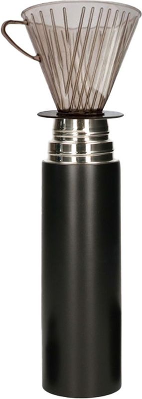 Koffiefilter Houder 1 x 6 - Bruin met Tuit
