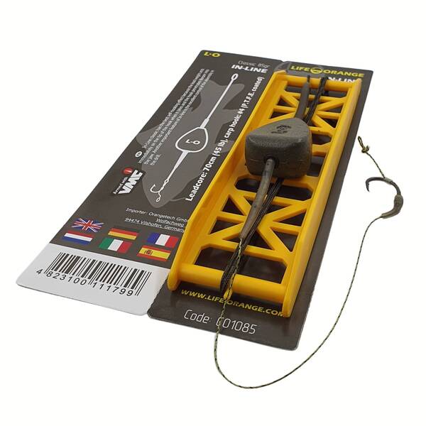 Bas de ligne carpe Life Orange Inline Classic