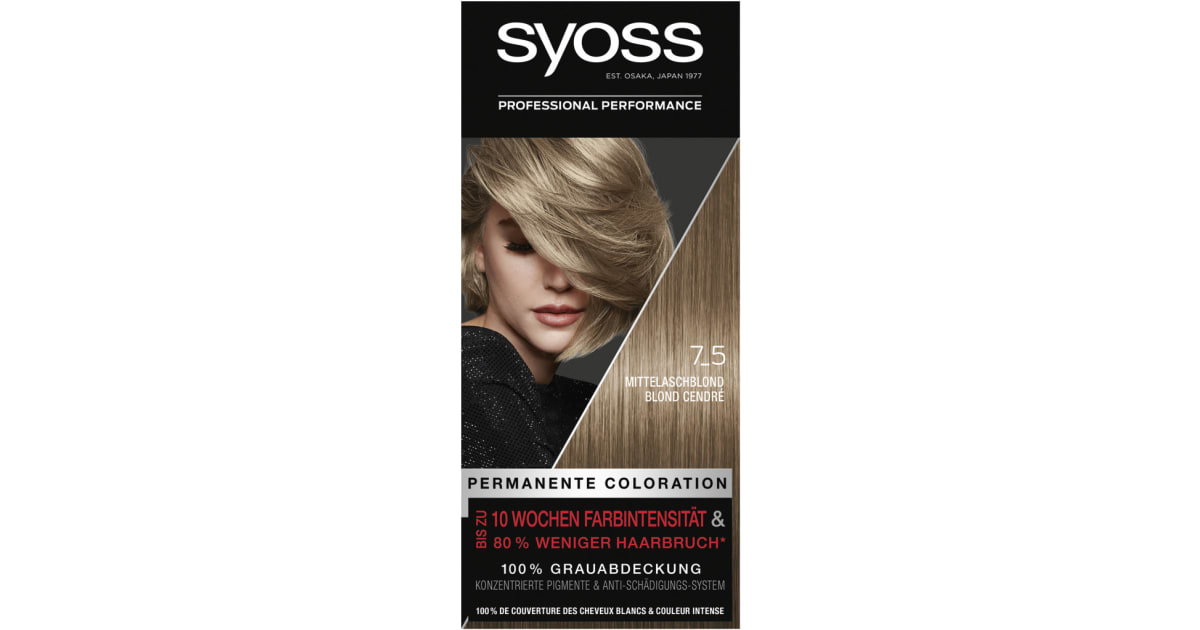 Syoss (R) - B  Color Mittelaschblond