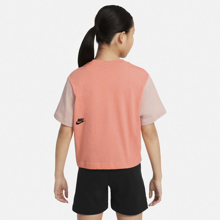 Nike Sportswear Essential Boxy T Shirt Pink