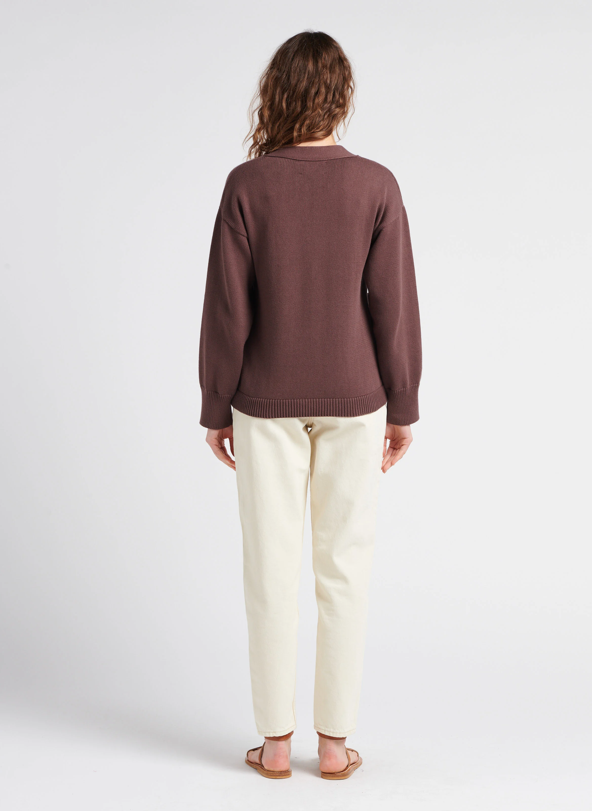 80S MOM - Jean mom-fit en coton | Blanc