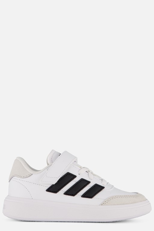 Adidas Courtblock Sneakers wit Imitatieleer