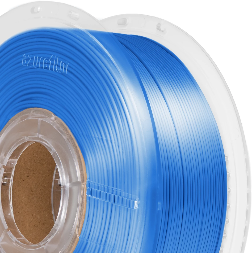 AzureFilm  PLA Silk Royal Sapphire, 1,75 mm / 1000 g    PLA-Material mit seidigem Finish