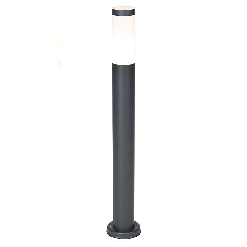 Smart buitenlamp paal antraciet 80 cm incl. Wifi P45 - Rox
