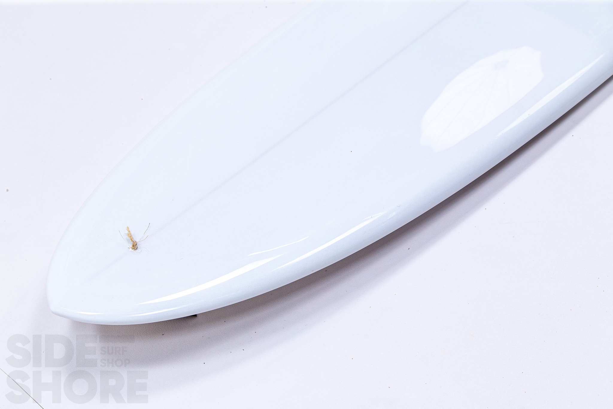 Hansen Surfboards 50-50 Mini - White Tint   Polish - 7'8 x 22 1/2