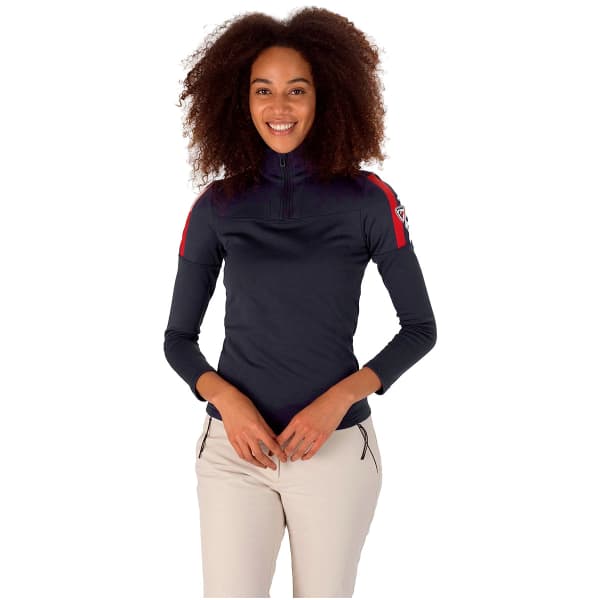 Sweat polaire ROSSIGNOL W EXPERIENCE 1/2 ZIP DARK NAVY