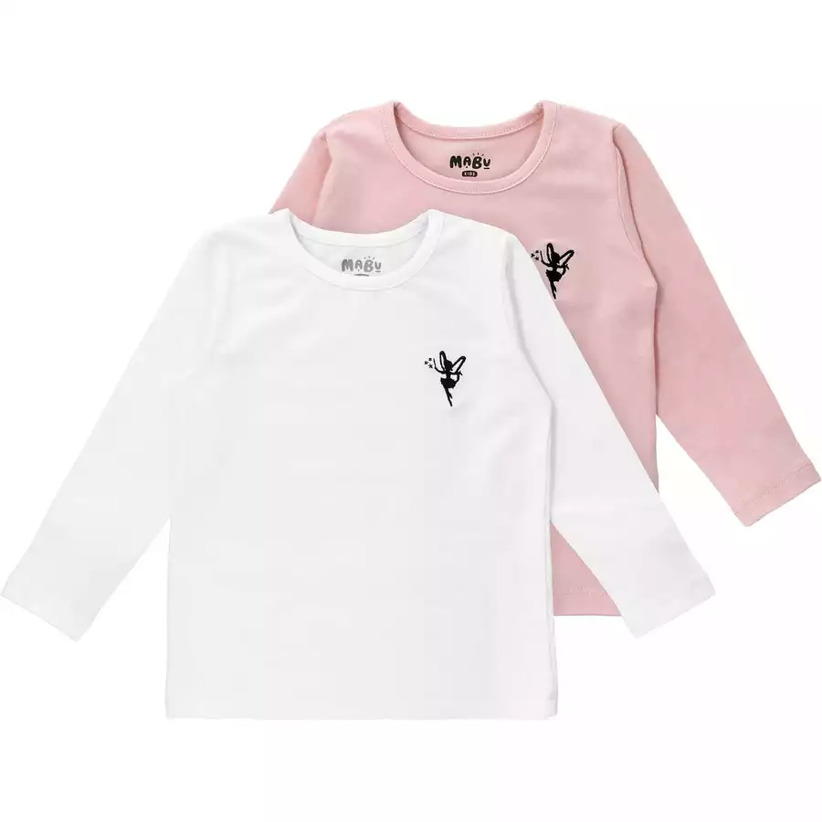 Baby Sweets 2tlg Set Fairy weiß rosa
