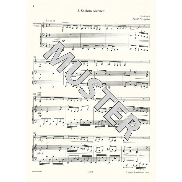 Edition Peters That's Klezmer Clarinet