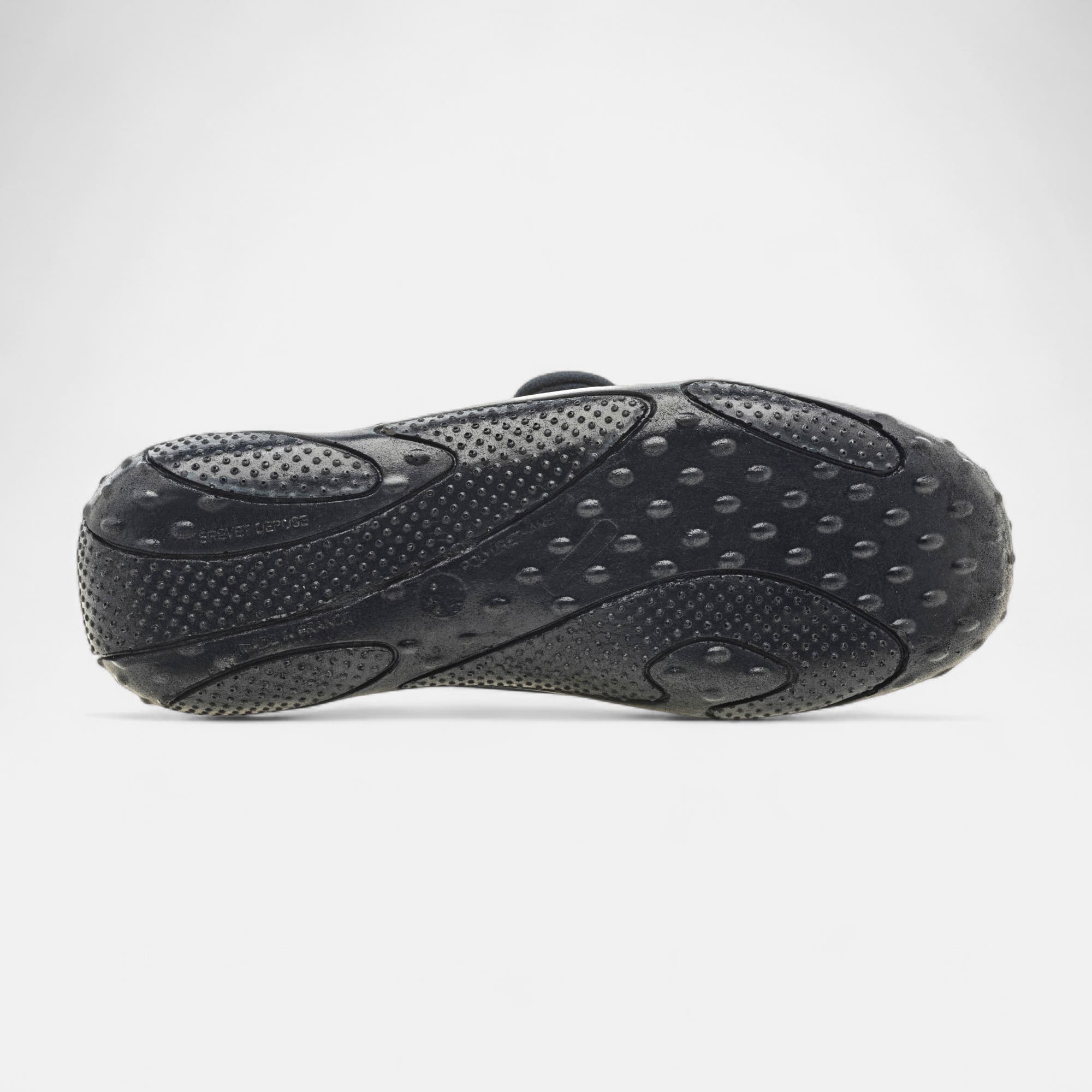 Pantoufles attaches velcros Homme bleu marine