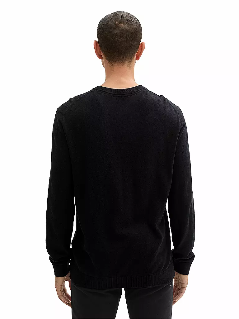 TOM TAILOR Pullover schwarz