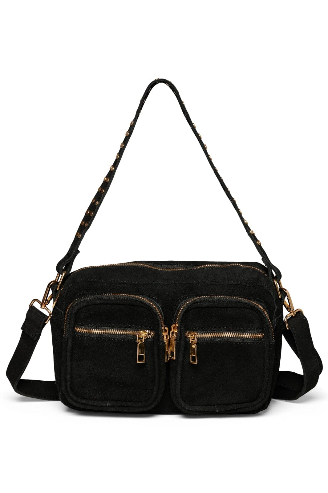 Noella Celina Bag Real Suede W. Gold