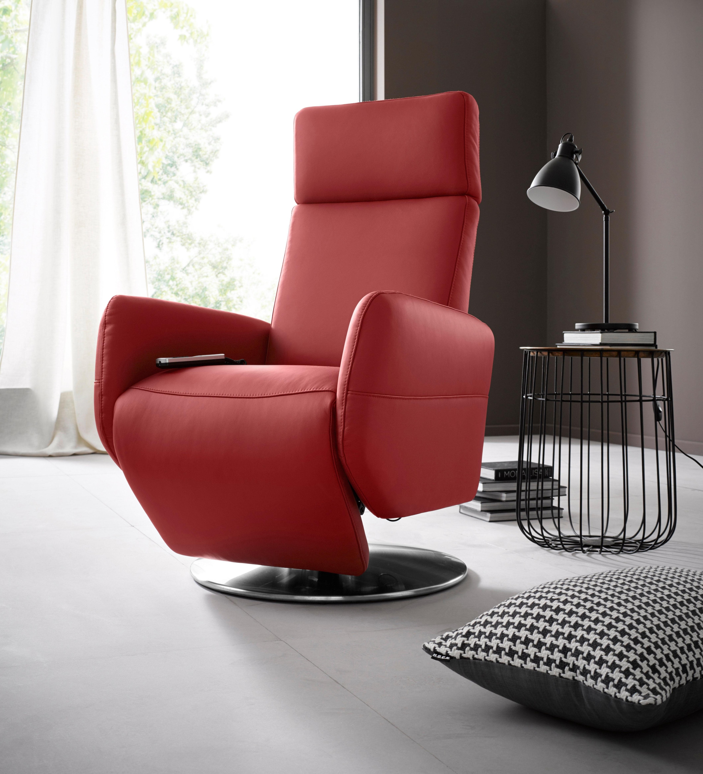 PLACES OF STYLE Relaxsessel »Kobra« in Grösse M, wahlweise mit Motor und Aufstehhilfe