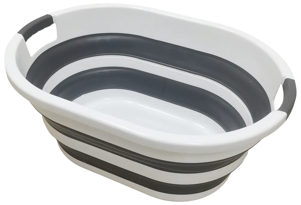 Vasketøjskurv foldbar 24 L