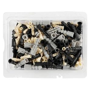 CHEVILLE PLASTIQUE ASSORT 200P