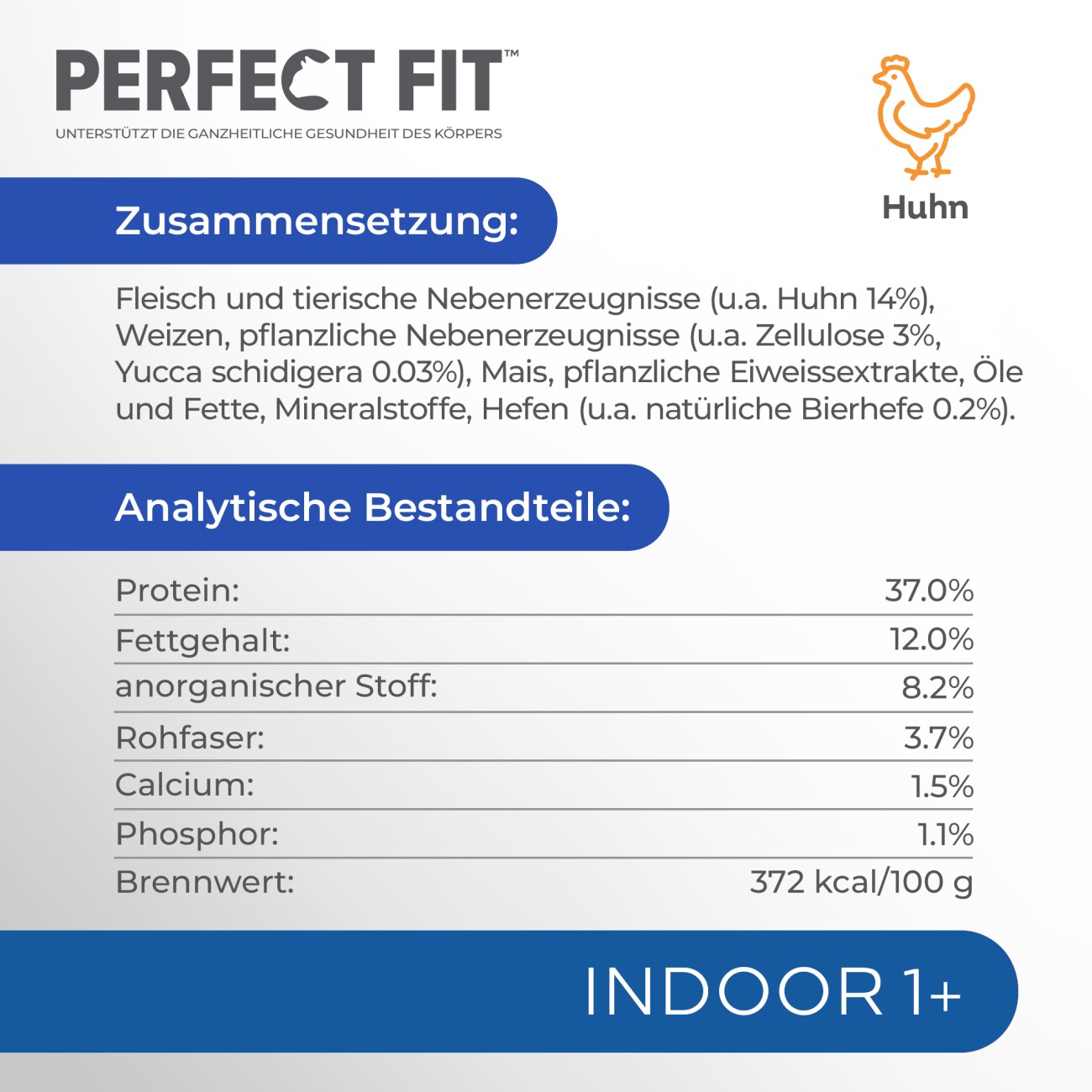 PERFECT FIT Indoor 1+ Huhn 7 kg