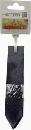 Nature steeketiketten 15 x 3 cm 5 stuks