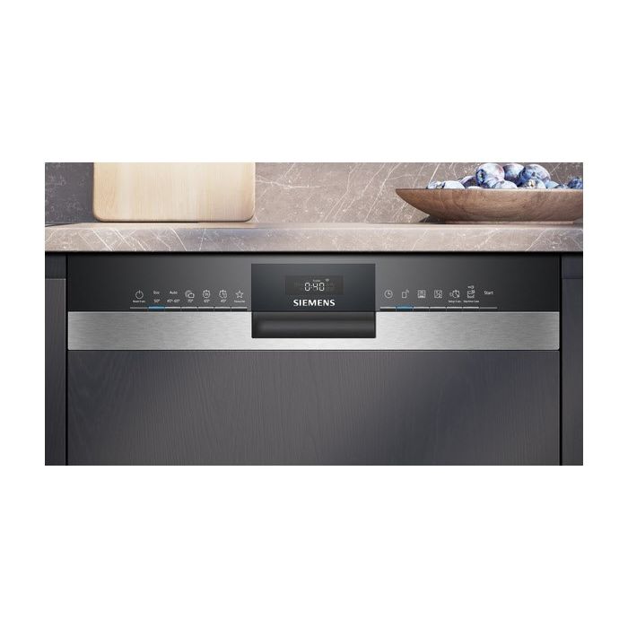 Siemens teilintegrierter Geschirrspüler iQ300 SN53HS60CE Edelstahl