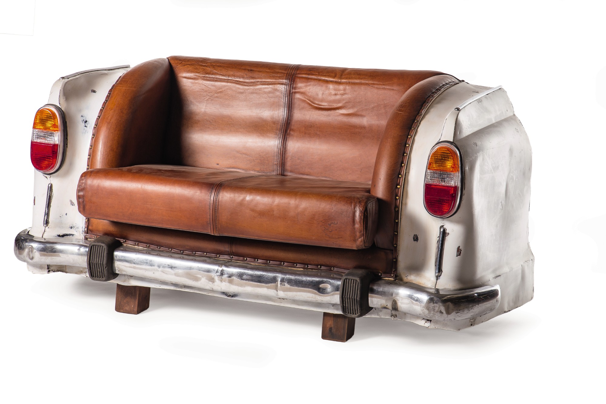 Sofa 'Ambassador Classic', Heck, 2-Sitzer, weiß, L 70 cm, B 163 cm, H 78 cm von fischer's lagerhaus
