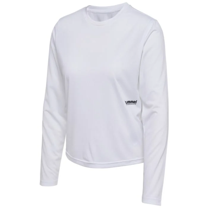 Hummel Dame Trøjer Pulse Workout LS Tee Hvid